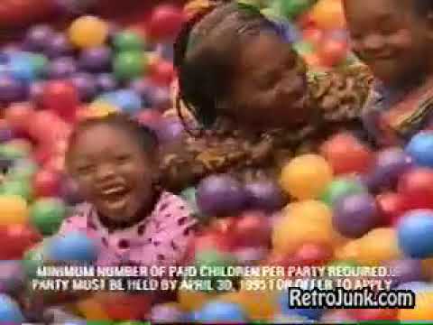 Discovery Zone Ad- Birthday Party (1995)