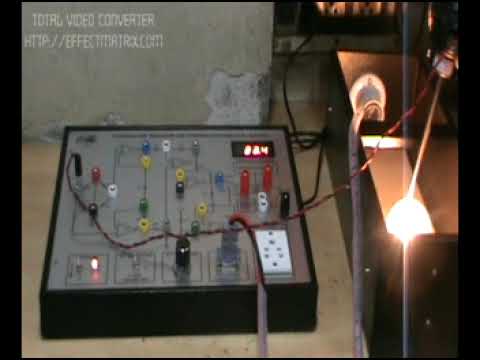 Analog temperature indicator & controller using scr trainer,...