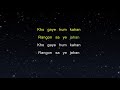 Kho Gaye Hum Kahan - Baar Baar Dekho (Karaoke Version)