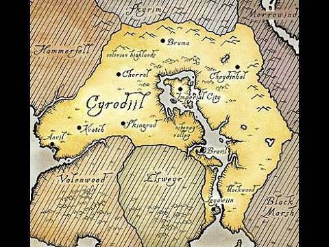 Le Guide de Tamriel: Episode 9 Cyrodiil Partie 1: Géographie et Ayleids