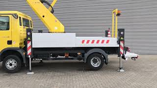 Mont&aacute;žna plo&scaron;ina MAN TGL 8.150 4x2 Ruthmann T180.1 S7 2 Pieces! | Obraz 4 - Machineryline