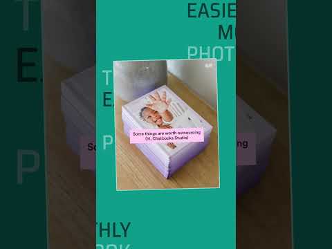 The Easiest Monthly Photo Book