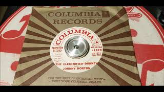 Johnny Horton - The Electrified Donkey - 1959 Rock N Roll - Columbia 4-41522