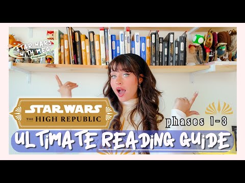 ULTIMATE STAR WARS: THE HIGH REPUBLIC READING GUIDE ☆ books and comics (Star Wars with Meg ep 2)