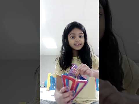 How to make  Ice-cream cone with kids colorful Magnets # Princess Reeva