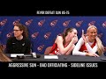 Caitlin Clark Sophie Cunningham After Fever Beat Sun