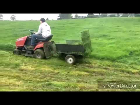 Zero grazing with a lawn mower