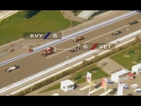 Sebastian Vettel vs Daniil Kvyat incident ||| F1 2016 Russian GP ||| ONBOARD ||| Analysis
