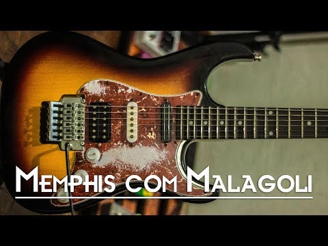 Comparação Malagoli HB4 x Captador Original Memphis