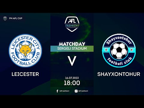 AFL CUP 2-tur LEICESTER CITY-SHAYXONTOHUR
