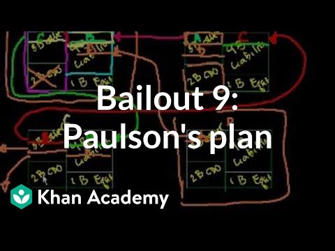 Bailout 9: Paulson's Plan