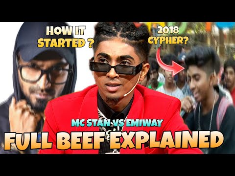 MC STAN vs EMIWAY - FULL BEEF EXPLAINED [ 2018 - 2023 ] 😱