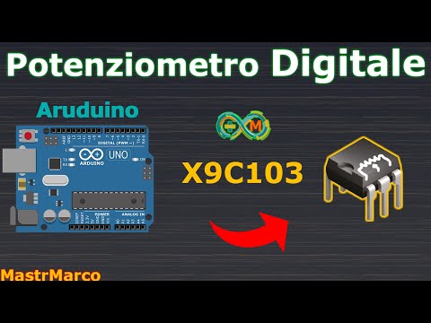 Potenziometro Digitale con Arduino #X9C103P