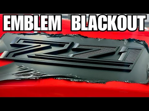 How to Plasti Dip Emblems/Badges - Don't Worry, It's Easy!