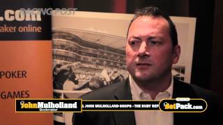 George Mc Donagh & Paul Kealy at John Mulholland's preview night