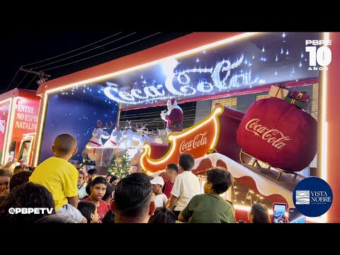 Papai Noel 🎅 Cantando Noite de Luz em Aliança 