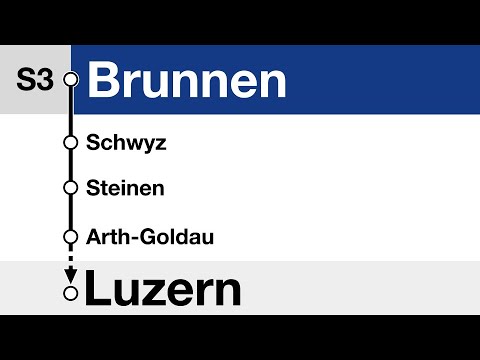 SOB Ansagen » S3 Brunnen – Luzern | SLBahnen