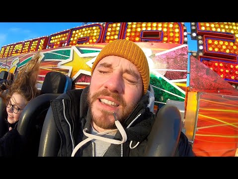 OH NO, Not Again ... Swindon Fun Fair Vlog 2022 - Storm Eunice Aftermath
