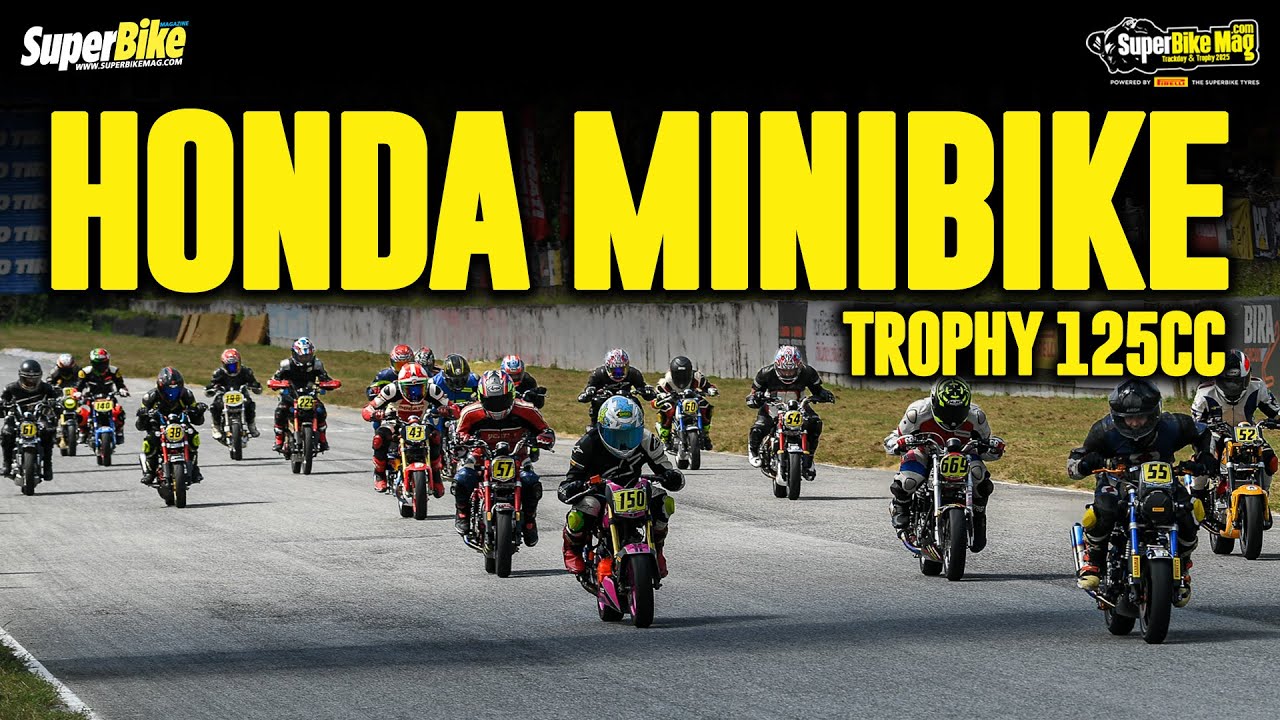 Honda Mini Bike Trophy 125 CC. Class A,B - SuperBikeMag.com Trackday & Trophy 2025 R.3