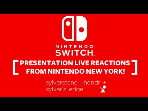 Nintendo Switch Presentation 2017 - Live Reactions from Nintendo NY!