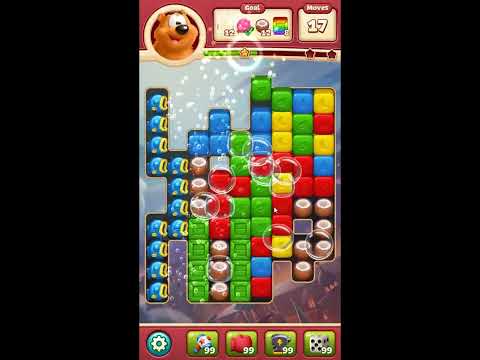 Toon Blast Level 7176 - NO BOOSTERS 🐻🐺🐱 | SKILLGAMING ✔️