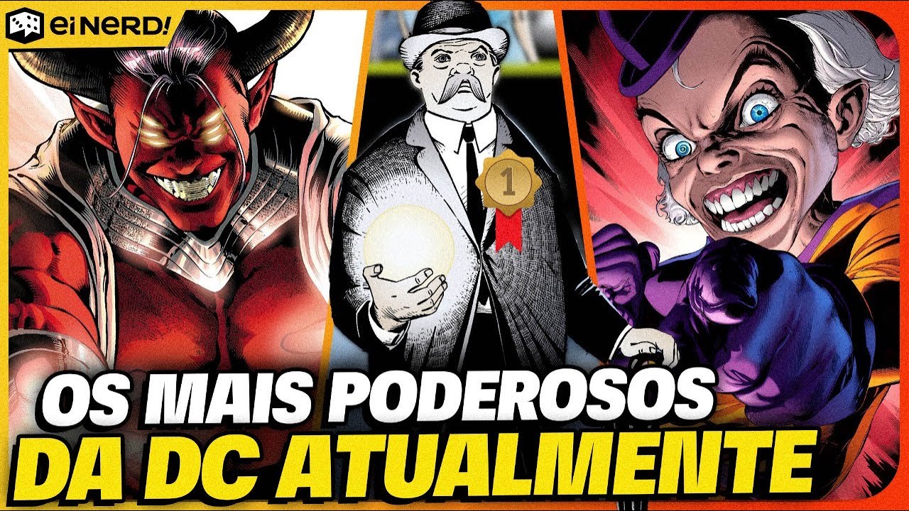 TOP 10 PERSONAGENS MAIS PODEROSOS DA DC HOJE [RANKIADOS]