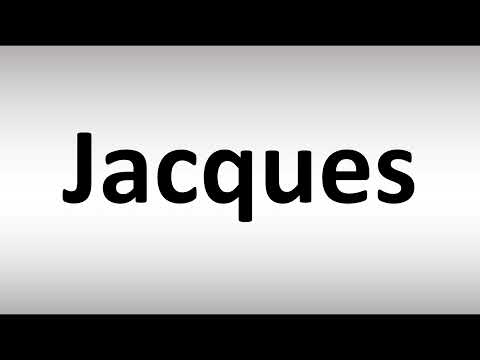 How to Pronounce Jacques? (CORRECTLY)