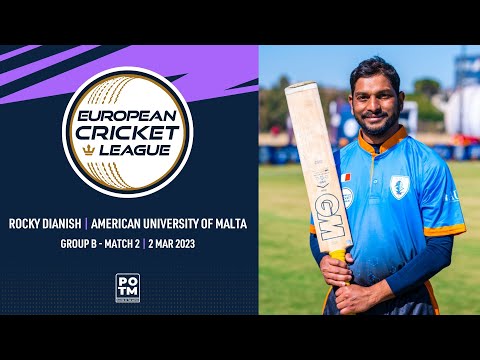 POTM: R.Dianish - INB vs AUM Highlights European Cricket League 2023 Group B, Day 1 ECL23 ECL23.016