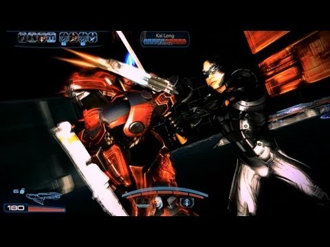 Mass Effect 3 walkthrough part 89 - Kai Leng boss fight in the Illusive Man's base