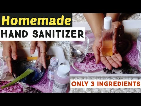 How to make Hand Sanitizer at Home
