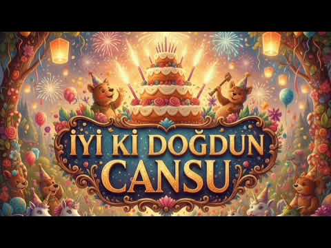 İyi ki Doğdun CANSU (İsme Özel Doğum Günü Şarkısı)
