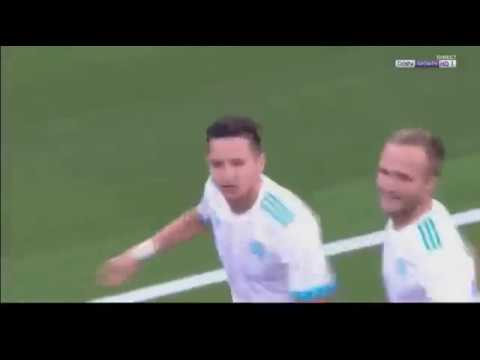 Marseille - Ostende 1-0 but de Valere Germain