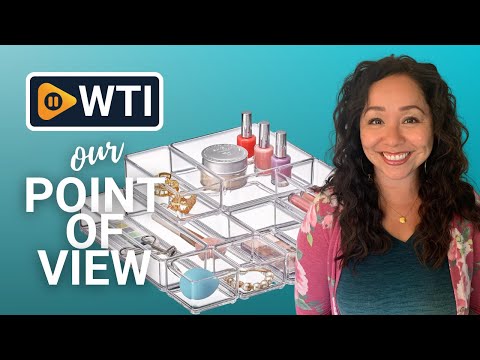 Amazing Abby Plastic Stackable Organizers (10-Piece Set) - WTI product video review