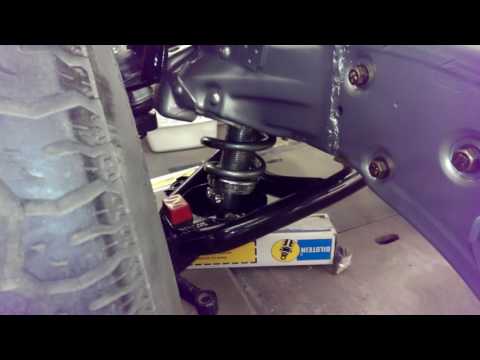 The 55 Chevy project part 2: 4 link installed