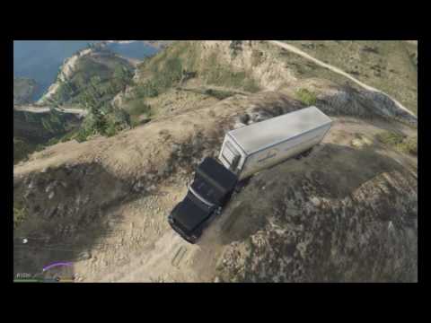 Penjanje na mount chiliad sa kamionom GTA V [ Eldin ツ ]