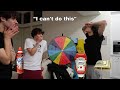 Triplets Play WHEEL OF DOOM Matt Cries