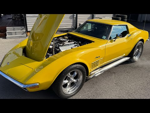 Test Drive 1971 Chevrolet Corvette 502 6 Speed Maple Motors SOLD $40,900 #3243