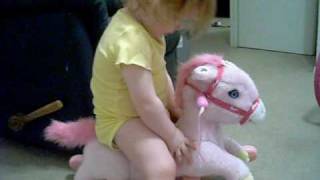 Just playin' on my horsey!