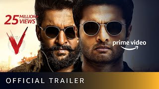 V - Official Trailer  Nani Sudheer Babu Aditi Rao 