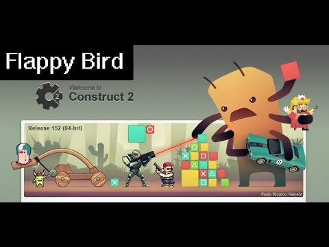 How to make a flappy bird style game in Construct 3