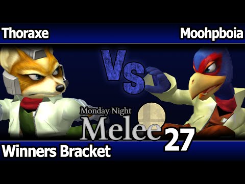 MNM 27 Melee - Thoraxe (Fox, Marth) vs Moophobia (Falco) - Winners Bracket