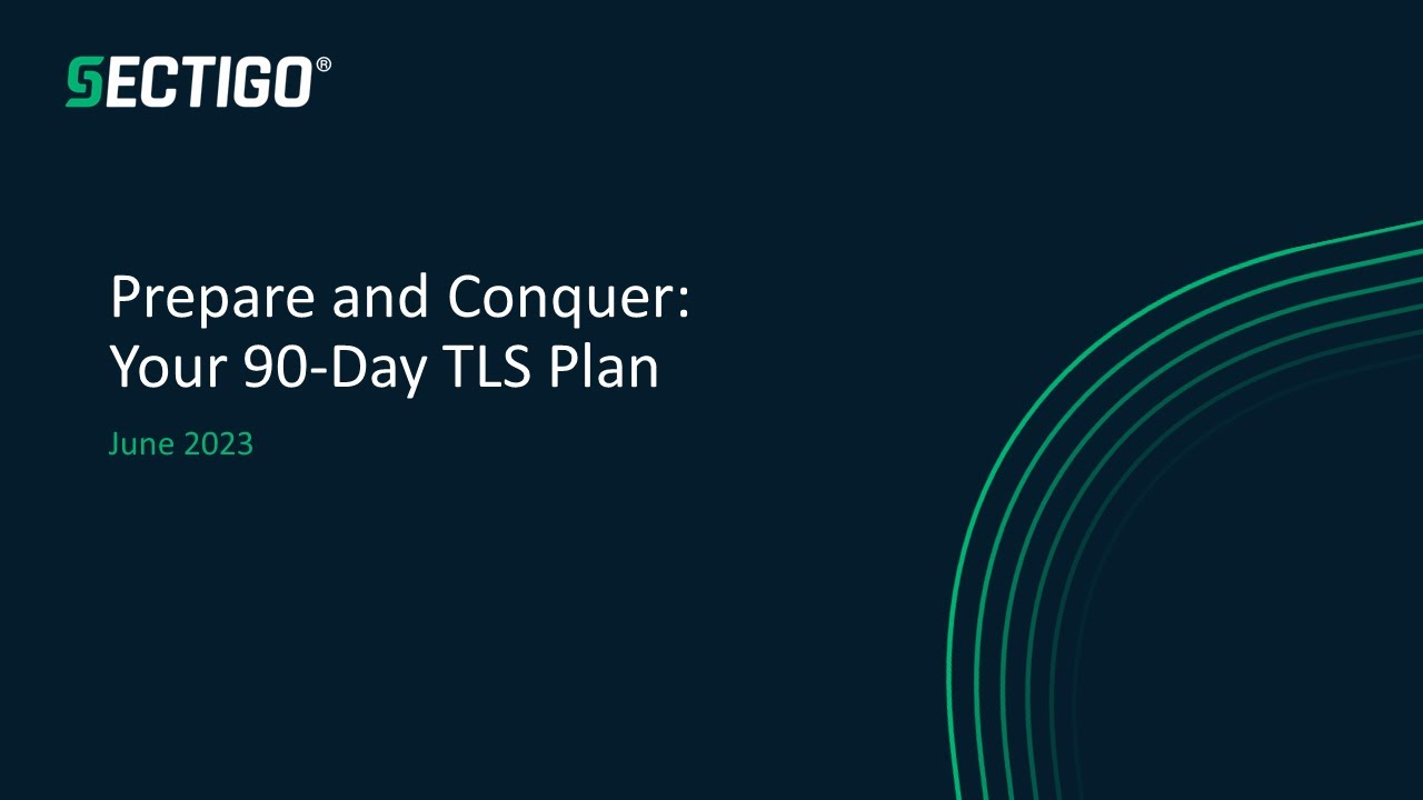 Prepare for shorter certificate lifecycles - your 90-day TLS certificate lifespans plan