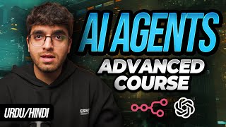How to Make Advanced AI Agents Without Coding Full Course (n8n + OpenAI) - اردو / हिंदी