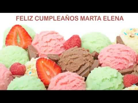 MartaElena   Ice Cream & Helados y Nieves - Happy Birthday