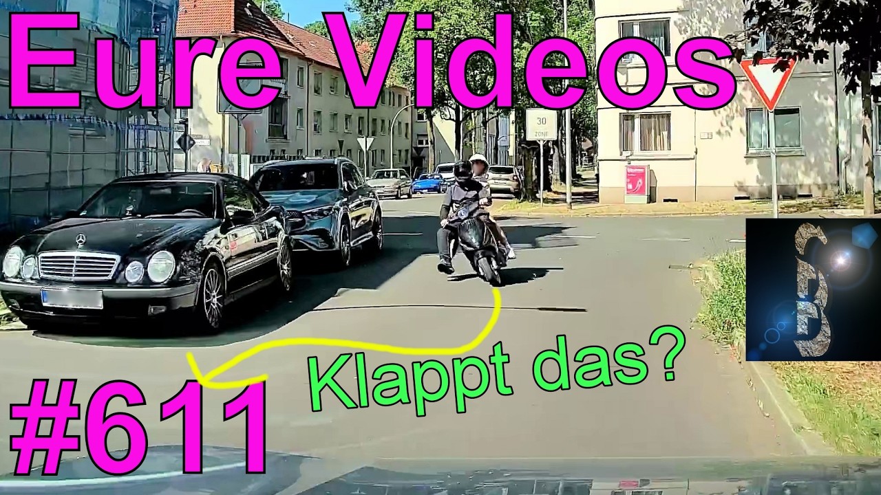 Eure Videos #611 - Dashcam - Roller ohne Helm - 4 Spuren reichen nicht - Handbremse vergessen