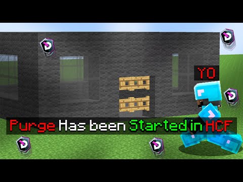 UNBELIEVABLE! I HACKED INTO THEIR BASE AND THEY TRIGGERED THE PURGE in HCF|Minecraft