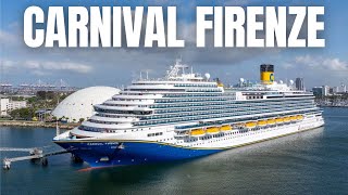 Carnival Firenze Cruise Ship Tour 2025 🇮🇹🚢 | Full Review, Dining, Rooms & Entertainment