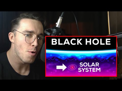 Physicist Reacts to the Largest Black Hole in the Universe - Size Comparison
