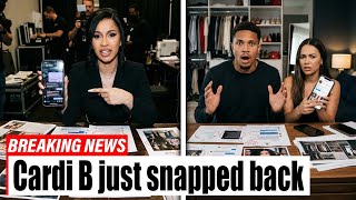 Cardi B Saw Those Leaked DMs And Did The Unthinkable On Stage...