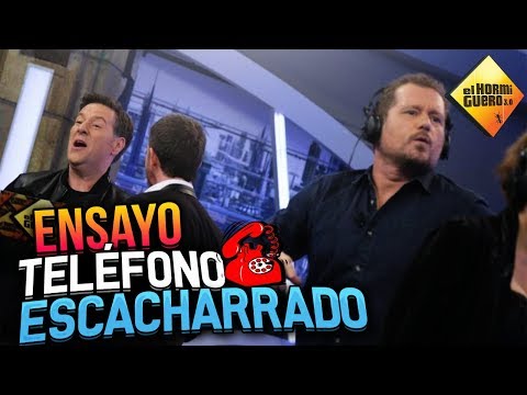 Ensayo Teléfono Escacharrado - El Hormiguero